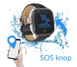 kuus s2 senioren alarm horloge met alarmknop